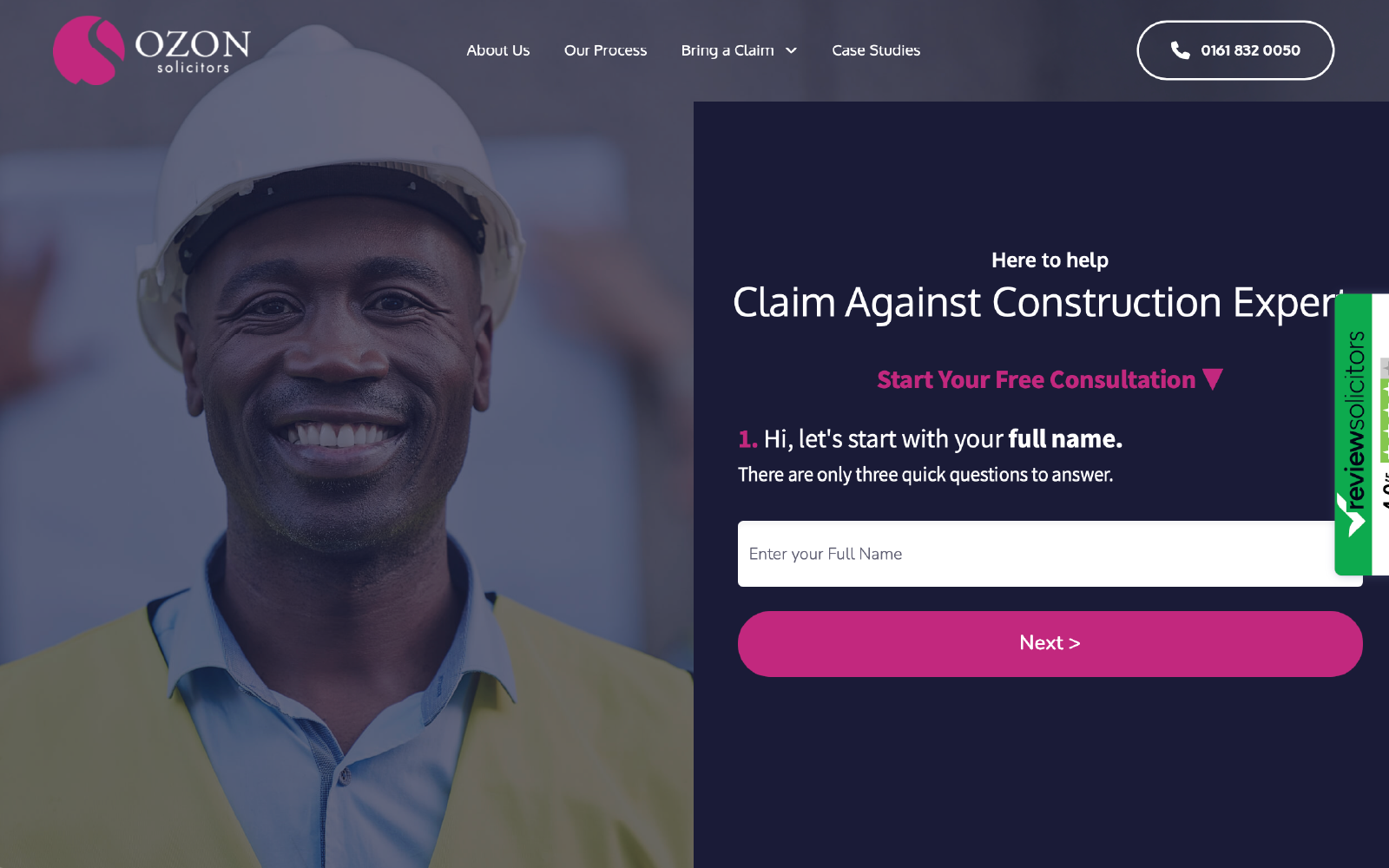 Professional Negligence Solicitors project screenshot